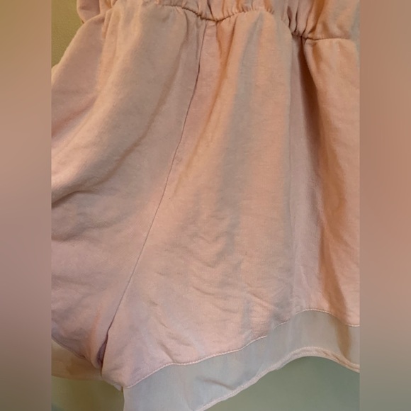 Alo yoga romper jumpsuit knit & sheer fabrics pink - Picture 8 of 9